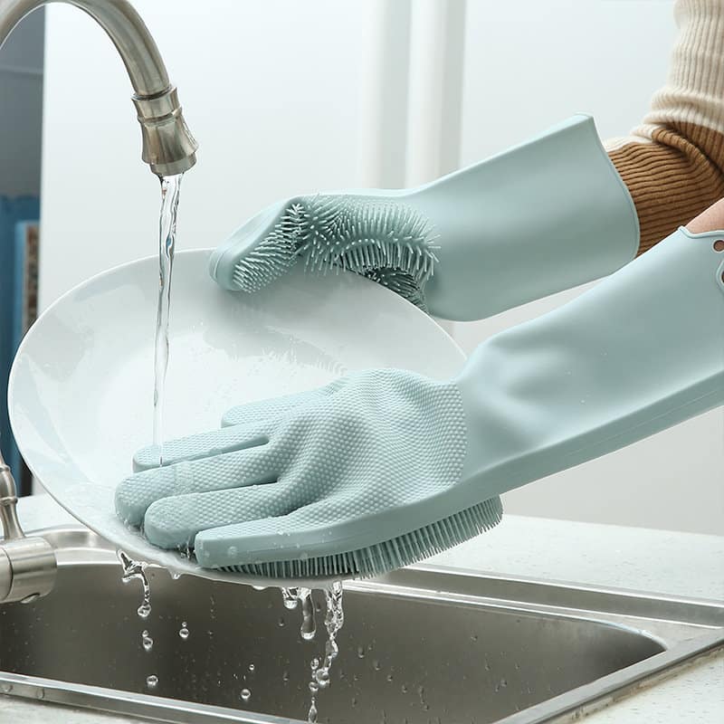 Guantes lavavajillas de Silicona 2X1