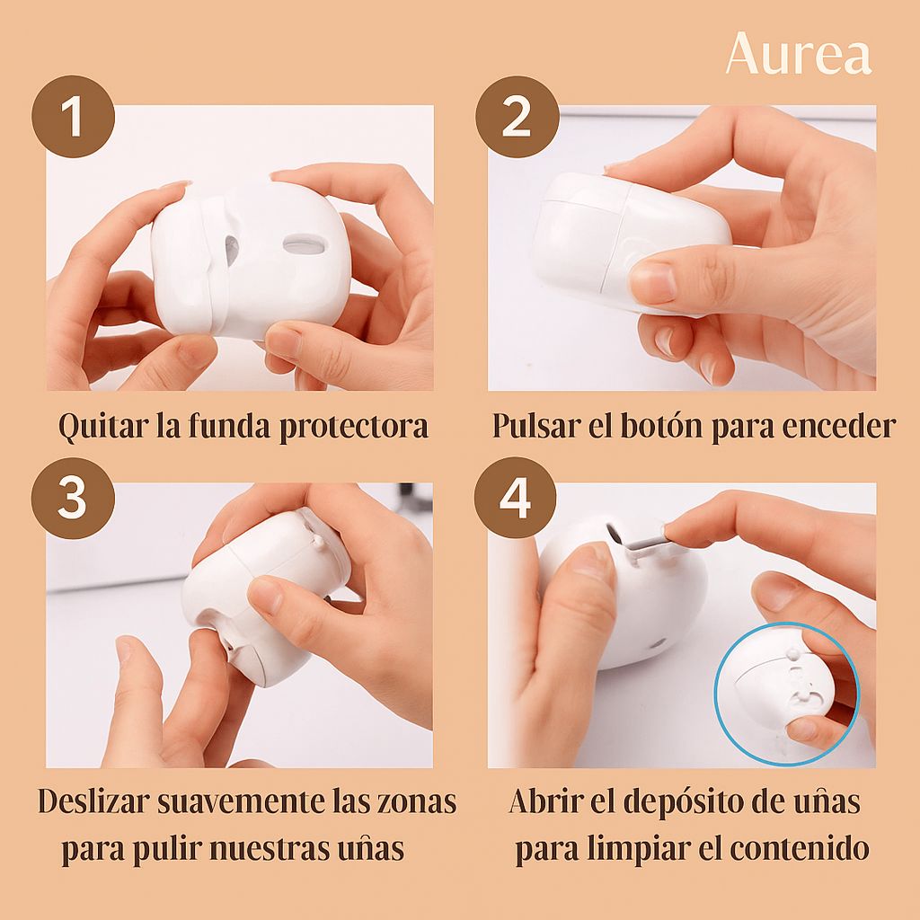 Cortauñas Eléctrico Aurea
