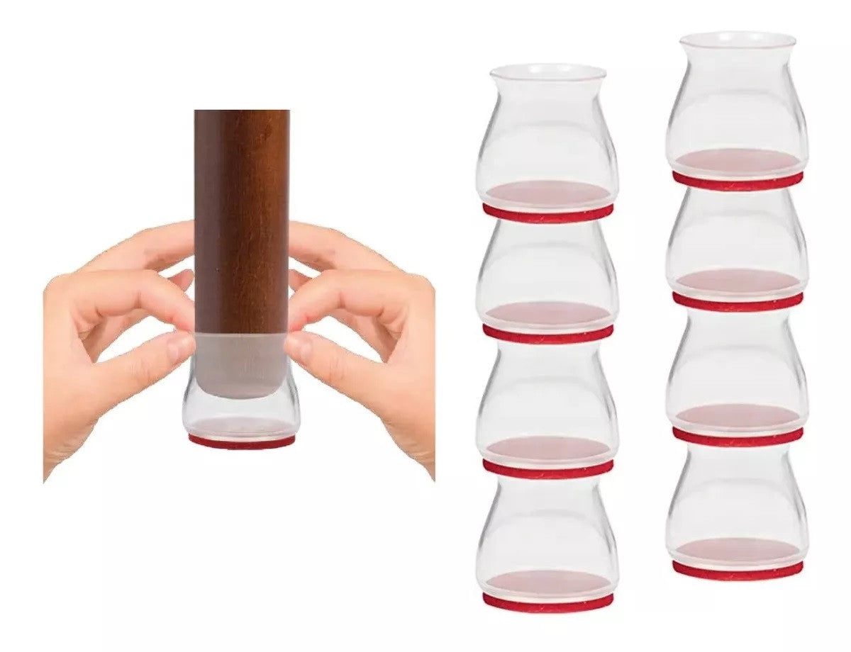 Protectores de Patas para Sillas de Silicona –