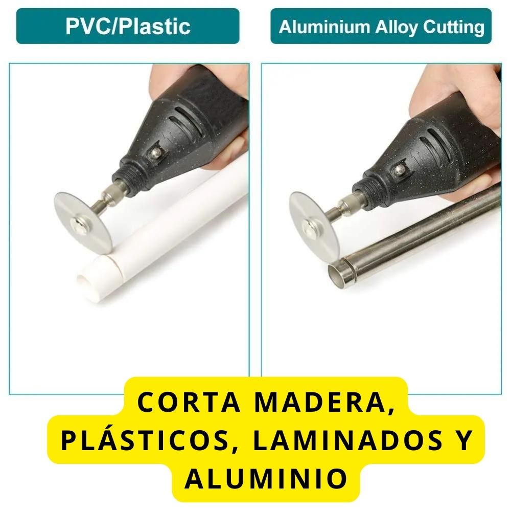 Convierte Tu Taladro En Una Sierra Portatil: Kit 5 Discos