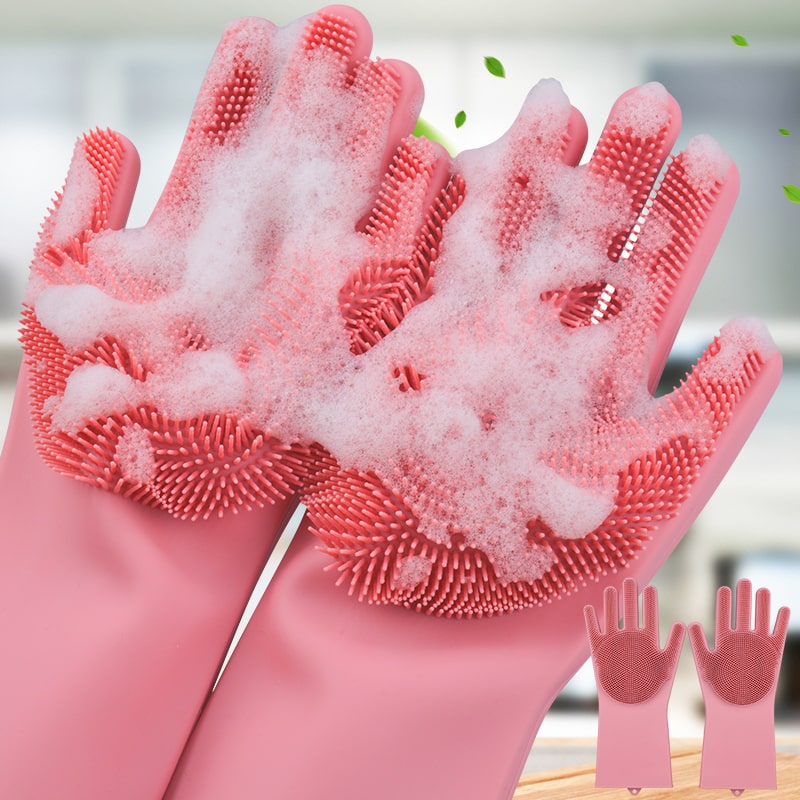 Guantes lavavajillas de Silicona 2X1
