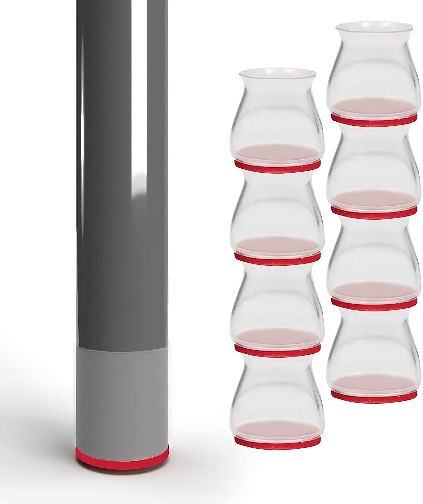 Protectores de Patas para Sillas de Silicona –