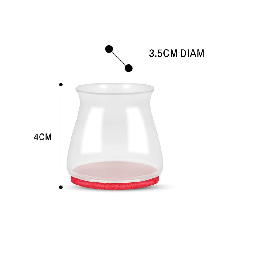 Protectores de Patas para Sillas de Silicona –